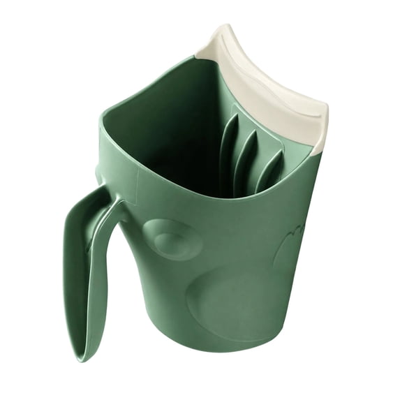YiJuHui Cute Animal Shower Rinse Cup, Safe Hair Washing Pitcher for Bath Time, Ergonomic Handle, Soft Water Flow Design, Portable Shampoo Rinser for Home Tub