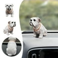 thumbnail image 1 of YiJuHui Dashboard Decor Resin Bobblehead Dog Car Accessories Cute Interior Ornament for Vehicle Decoration, 1 of 9