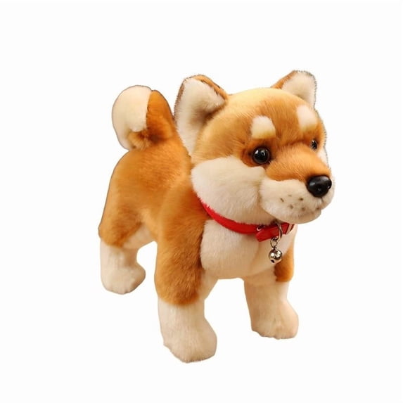 YiJuHui Dog Plush, Cute Shiba Inu Plushies Pillow, Soft Puppy Stuffed Animal for Hugging, Anime Plushie Doll, Cute Stuff Toys Gift for Males