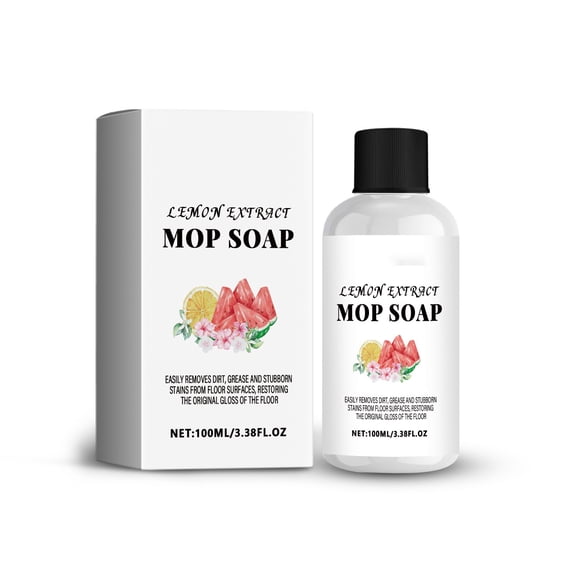 YiJuHui Floor Cleaner Concentrate for All Hard Surfaces - Powerful Degreaser, Removes Stubborn Stains & Restores Shine, Safe for Tile, Laminate, Wood Floors, Professional Strength Cleaning Solution