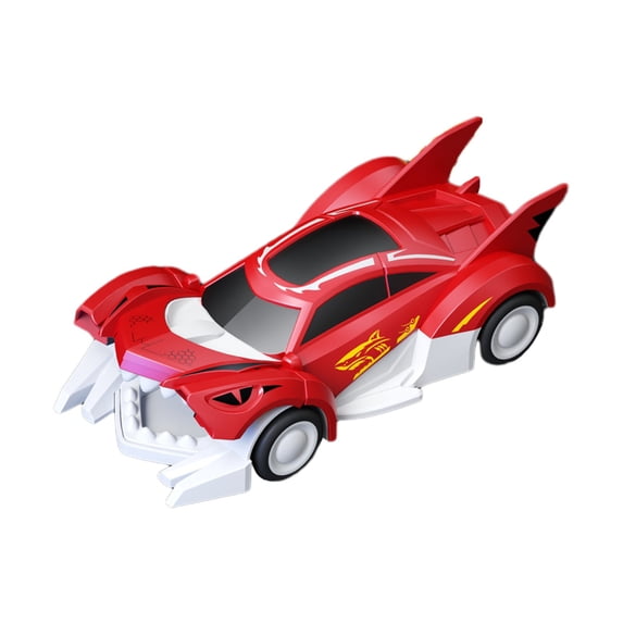YiJuHui Inertial Stunt Car Shark Toy Vehicle, Rolling Drop Model with Biting Action, Durable Plastic Racing Gift for Play, Interactive Competition Toy