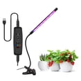 thumbnail image 1 of YiJuHui LED Grow Light for Indoor Plants, Full Spectrum Sunlight Plant Lamp with Timer & Dimmable, USB Powered Clip-on Growing Light for Succulents, Flowers, Hydroponics, Greenhouse, Gardening, 1 of 6