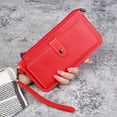 thumbnail image 1 of YiJuHui Leather Wallet for Women Slim Bifold Wallet with Zipper, RFID Blocking Credit Card Holder, Large Capacity Multi Card Organizer & Coin Purse, Gift for Her, 1 of 6