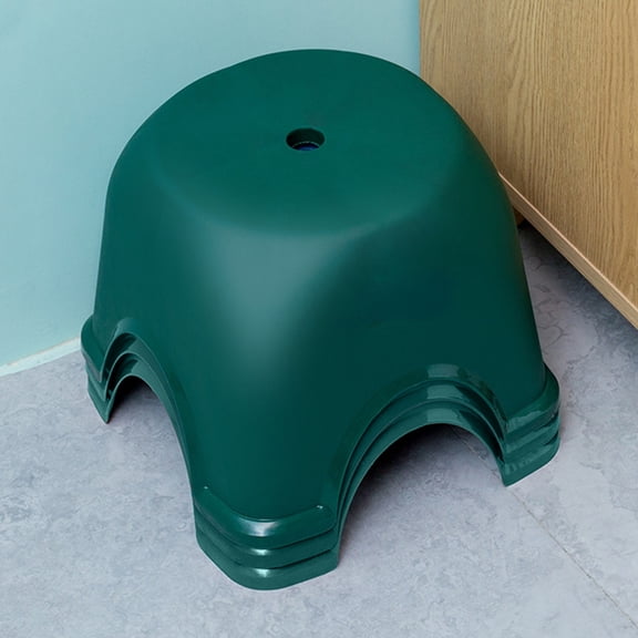 YiJuHui Low Stepping Stool for Toilet, Antislip Bathroom Stool with Reinforced Stability, Non-Slip Base Plastic Step Stool for Living Room, Shower, Kitchen Counter