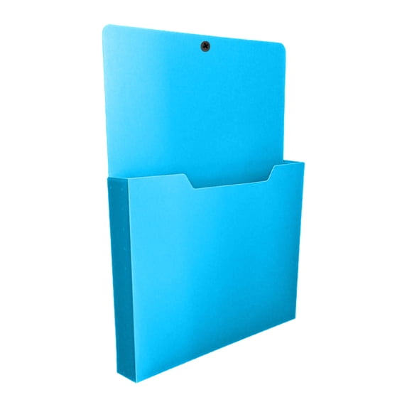 YiJuHui Magnetic File Folder A4, Wall File Organizer with Strong Magnet, Steel Metal Fridge Holder for Papers, Whiteboard Magnetic Storage, Office Classroom Desk Mail Sorter