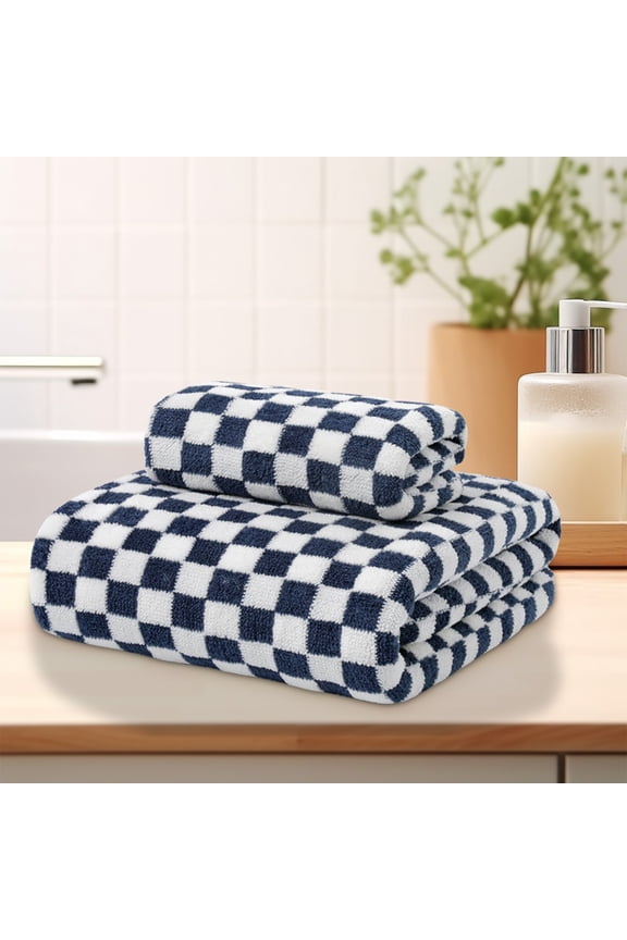 Plush Bath Towels Set, Ultra Soft Quick Dry Highly Absorbent, Luxury Hotel Quality Bath Towels for Spa, Gym, Beach, Home Use