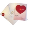 thumbnail image 1 of YiJuHui Recordable Sound Card, Voice Recording Greeting Card with Heart Design, Replayable Audio Message Card for Birthday, Anniversary, Valentine's Day Gift, 1 of 5