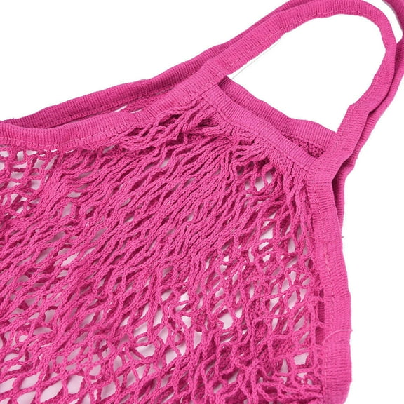 YiJuHui Reusable Mesh Grocery Shopping Bag Eco-Friendly Produce Storage Handbag Durable Washable Net Cloth Tote for Supermarket Fruit Packaging