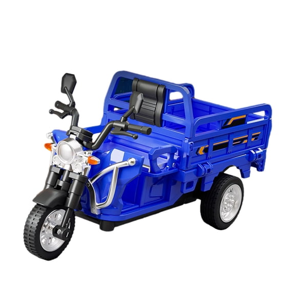 YiJuHui Ride-On Tricycle Toy, Realistic Motorcycle Car Model with Movable Parts, Interactive Pretend Play Vehicle, Durable Plastic Outdoor Toy