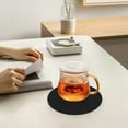 thumbnail image 1 of YiJuHui Round Coasters for Drinks, Non-Slip Absorbent Coaster Mat, Spill-Proof Silicone Cup Holder, Waterproof Table Protector for Coffee Mugs, Tea Cups, Dining Table, Office Desk 10cm, 1 of 5