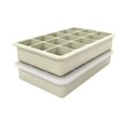 thumbnail image 1 of YiJuHui Silicone Ice Cube Trays Set of 4 Large Ice Cubes for Whiskey Cocktails, Flexible Non-Stick Reusable Freezer Mold, Slow Melting Ice Balls for Drinks and Beverages, 1 of 4