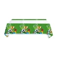 thumbnail image 1 of YiJuHui Soccer Football Party Tablecloth Waterproof Washable Rectangular Table Cover for Buffets Birthday Holiday Dinners Picnics Kitchen Decorations, 1 of 6