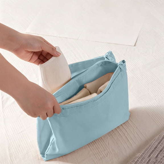 YiJuHui Travel Storage Bags for Underwear, Dirty Clothes Organizer, Waterproof Luggage Storage Pouch, Portable Foldable Packing Cubes for Travel Accessories