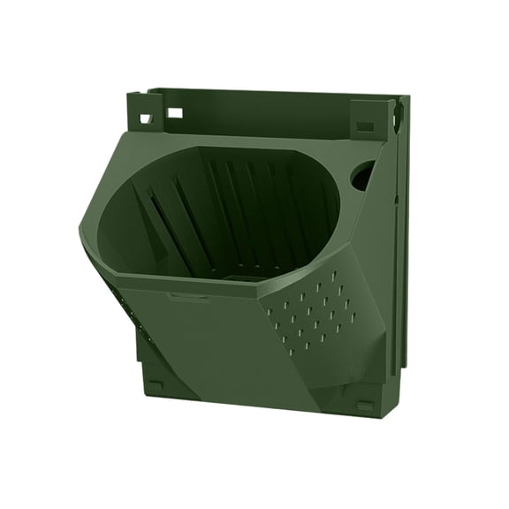 YiJuHui Wall Planter Indoor Outdoor Hanging Flower Pot Self Watering Modern Decorative Planter Box for Balcony Garden Patio Wall Mounted Greenery Decor