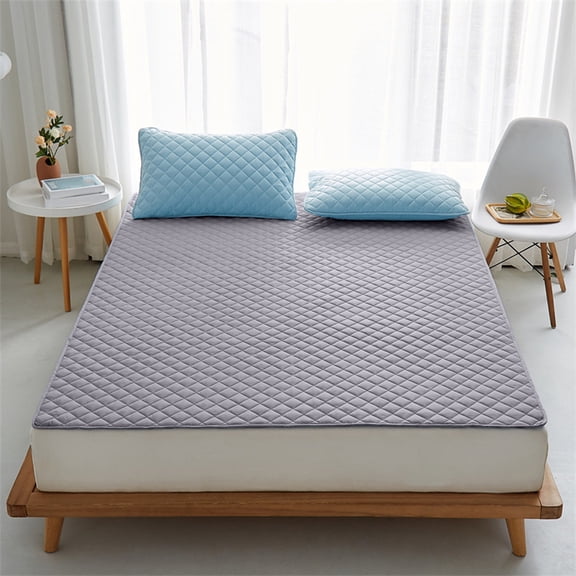 YiJuHui Waterproof Mattress Protector Queen Size, Hypoallergenic Bed Bug Proof Cover, Cooling Breathable Quilted Fitted Sheet for Bed, Hotel & Home Use, Machine Washable