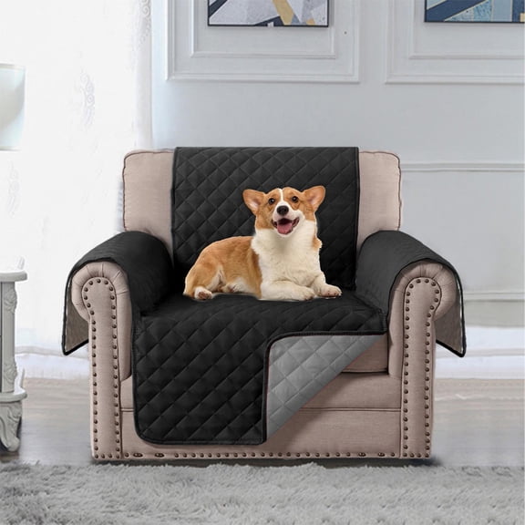 YiJuHui Waterproof Sofa Cover for Pets, Microfiber Furniture Protector, Soft Couch Slipcover for Dogs, Stain Resistant Cushion Guard, Living Room Seat Cover for Family, Machine Washable Beige.