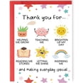 thumbnail image 1 of YiKaLus Cute Thank You Card for Teachers, Great Teacher Appreciation Gifts for Men Women, Thank You for Helping Me Grow Card, Best Teacher Appreciation Gift Ideas from Students, 1 of 3