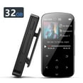 thumbnail image 1 of YiLBX Clip Mp3 Player with Bluetooth, 32GB Mini Portable Lossless Sound Music Player with FM Radio Voice Recorder Video Earphones for Running, TF Card Slot Support up to 128GB, 1 of 9