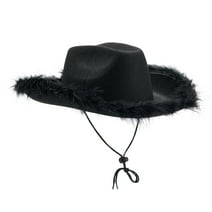 Lomubue Vintage Solid Color Felt Wide Brim Bowler Fedora Hat, Winter ...