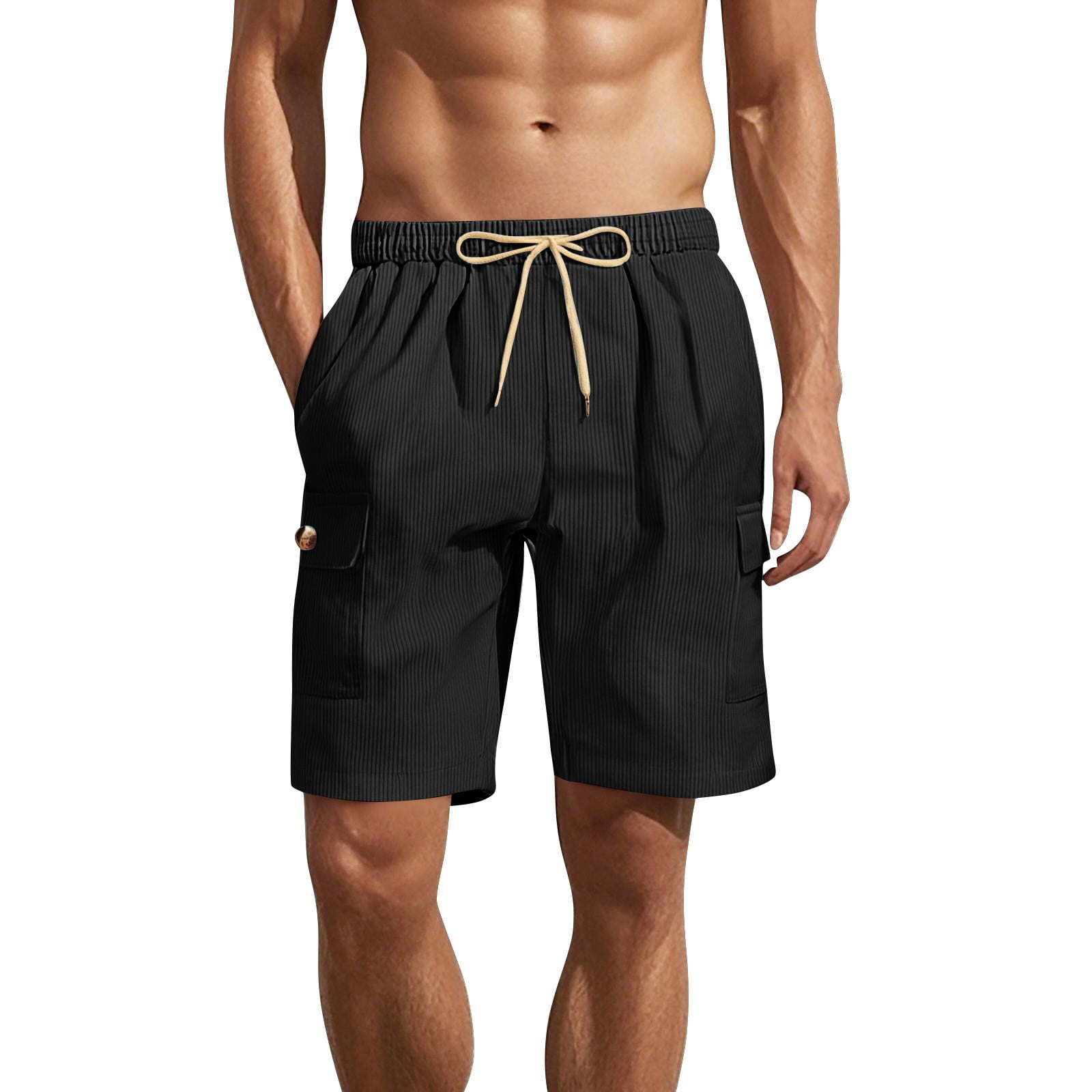 YiQuka Mens Work Shorts - Mens Big And Tall Shorts Mens Short athletic ...