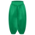 thumbnail image 1 of YiZYiF Boys Girls Medieval Capri Pants Solid Color High-rise Waist Trousers for Renaissance Festival Green 14, 1 of 7