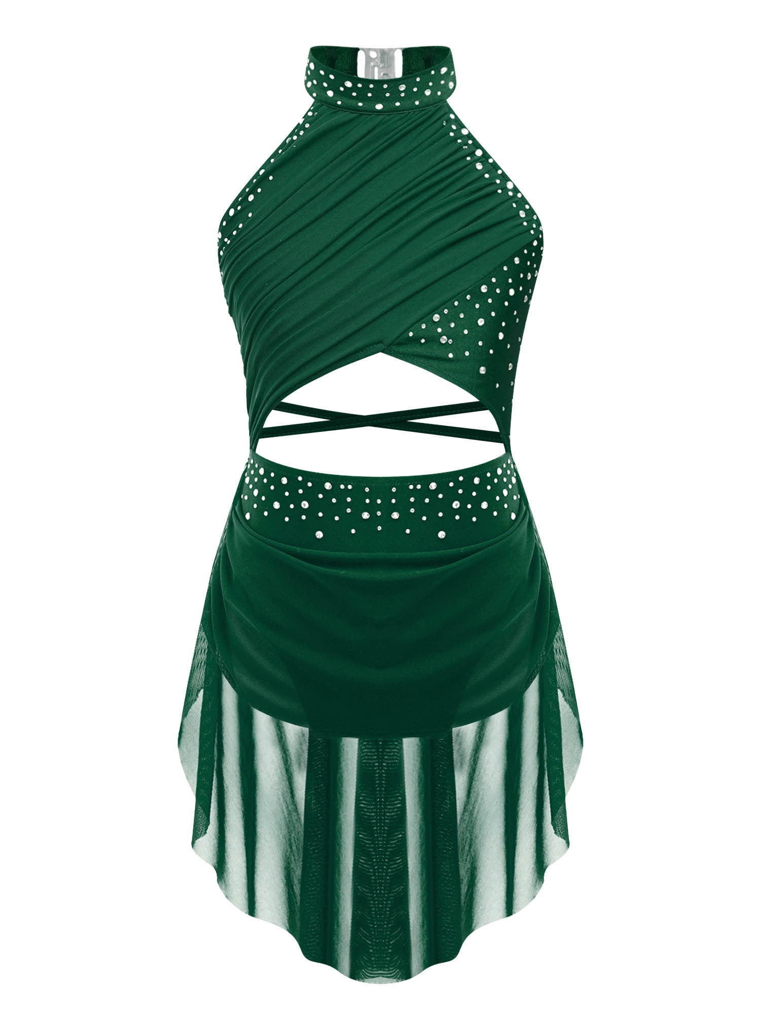 green leotard dress Kelly Green Tank Tutu Leotard 7/8 main image 0