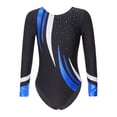 thumbnail image 1 of YiZYiF Kids Girls Cutout Back Gymnastics Exercise Leotard Ballet Basic Dance Wear, 1 of 7