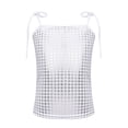 thumbnail image 1 of YiZYiF Kids Girls Dance Crop Top Spaghetti Shoulder Straps Camisole Shirt for Jazz Hip Hop Street Dance, 1 of 7