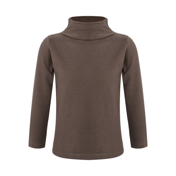 YiZYiF Kids Little Girls Casual Warm Tops Base Layer Shirts Long Sleeves Thermal Tops