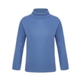 thumbnail image 1 of YiZYiF Kids Toddlers Girls Turtleneck Thermal Tops Long Sleeves Warm Tops Base Shirt,Sizes 2-12, 1 of 7