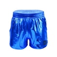 thumbnail image 1 of YiZYiF Mens Metallic Shiny Elastic Waistband Boxer Shorts for Club Performance, 1 of 7