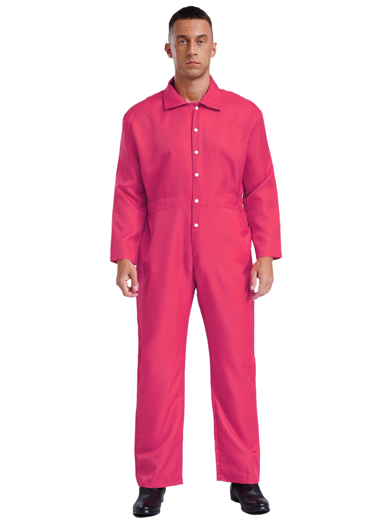 YiZYiF Mens Work Overalls Long Sleeve Button Up Mechanics YiZYiF Mens Work Overalls Long Sleeve Button Up Mechanics