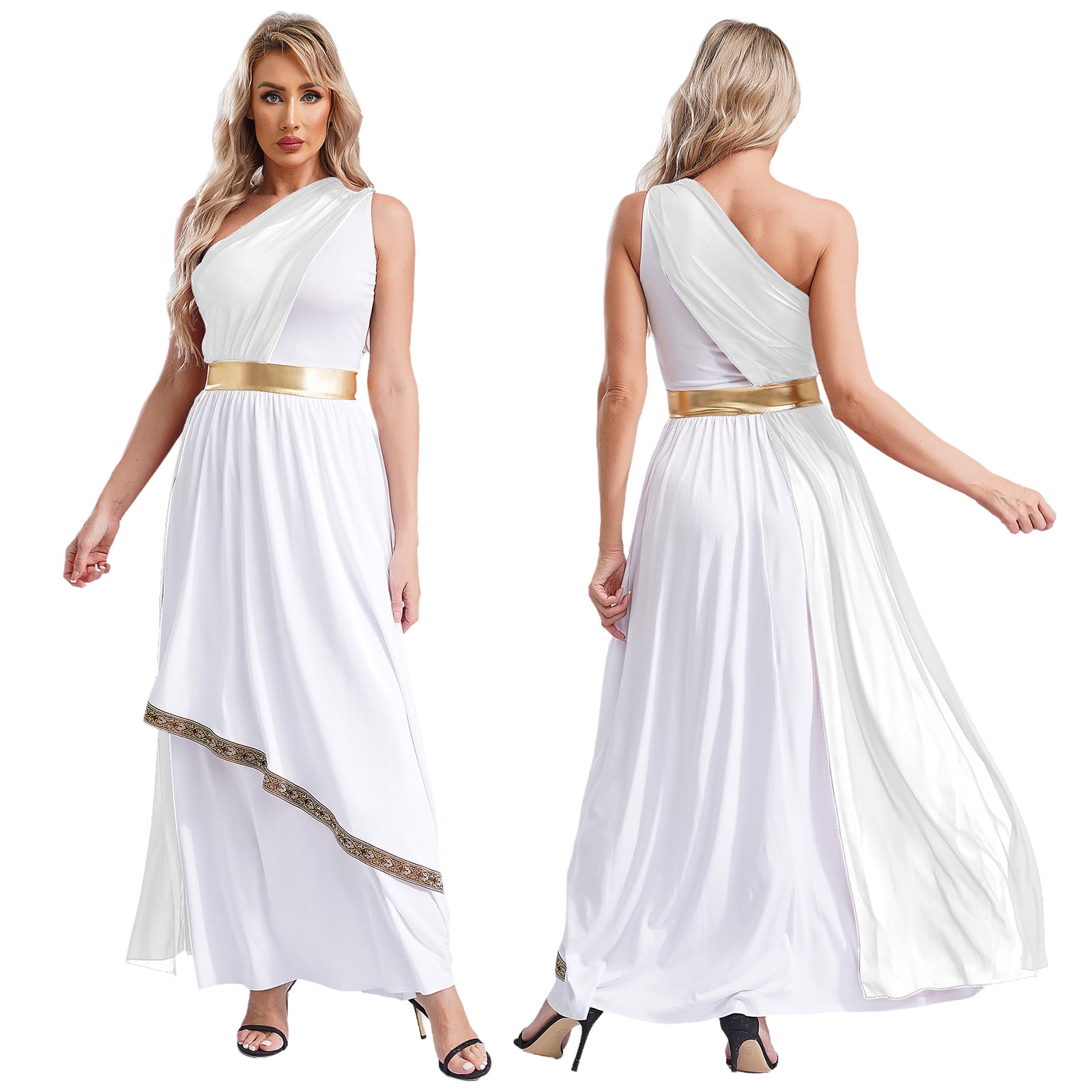 open lace back dress Amazon.com: YONGHS Women's Toga Costume Greek Dress Halloween Carnival  Cosplay Party Dress Cape Sleeve Front Split Dress White Small: Clothing,  Shoes & Jewelry main image 1