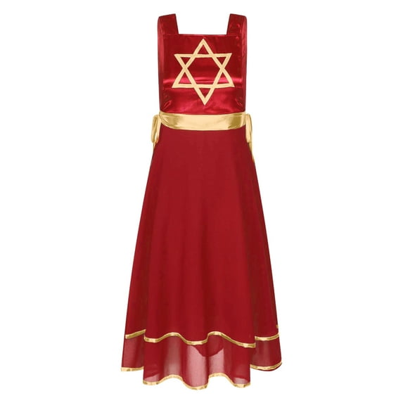 YiZYiF Womens Worship Praise Dance Tunic Pullover Tank Lace-up Sides Split Liturgical Dancewear Burgundy S