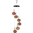 YiaNXan Charming Wind Chimes Hummingbird Feeder Hanging Plastic Bird