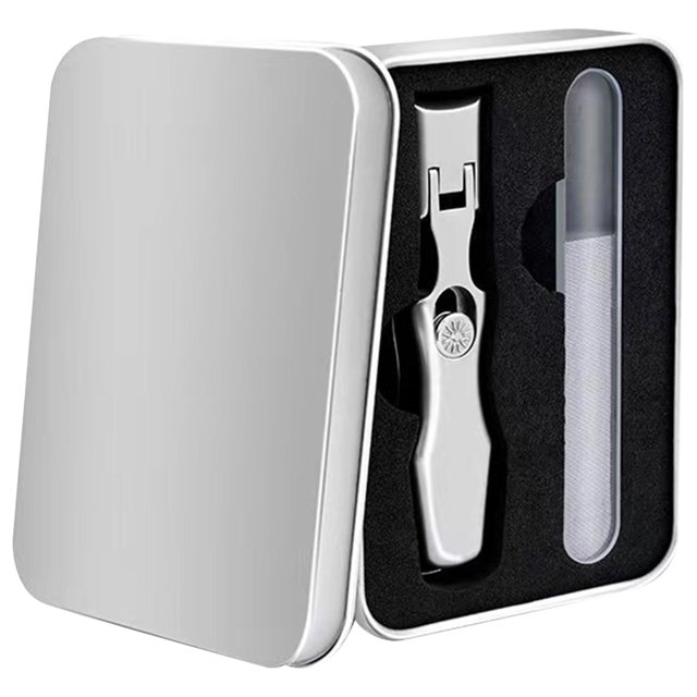 YiaNXan Extra Large Heavy Duty Toe Clippers with Catcher File Anti