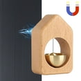 YiaNXan Wood Doorbell Chime Hanging Decorative Loud Door Bell