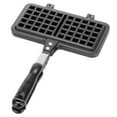 YiaNXan Rectangle Camping Waffle Maker Pan NonStick Belgian Waffle