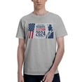 thumbnail image 1 of Yiaed 2024 in USA Print Mens T-Shirt,Lightweight Cotton Tee, Crewneck T-Shirt For Men Basic Tee Shirt-Medium, 1 of 5