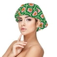 thumbnail image 1 of Yiaed 60s and 70s Style Print Satin Bonnet Silk Bonnet Hair Bonnet for Sleeping Hair Bonnets, 1 of 6