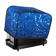 thumbnail image 1 of Yiaed A Blue Glitter Print Two Slice Bread Machine Cover, Universal Size Kitchen Appliance Cover for Bread Machine,Bread Machine Cover, 1 of 7