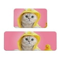 thumbnail image 1 of Yiaed A Funny Cat Kitchen Rugs Sets of 2 Kitchen Mats Cushioned Anti Fatigue Kitchen Rug Tapetes Para Cocina for Sink,Laundry Room, 1 of 6