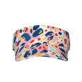thumbnail image 1 of Yiaed Abstract Leopard Print Print Sport Sun Visor Hats Adjustable Empty Top Baseball Cap Cotton Ball Caps for Women and Men, 1 of 5