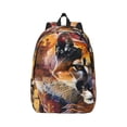 thumbnail image 1 of Yiaed Abstract Lion Painting Print Backpack, Premium Laptop Backpack, Travel Backpack for Women, Lightweight Backpacks, Comfortable Back Pack-Medium, 1 of 7