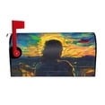 thumbnail image 1 of Yiaed Abstract Starry Sky Print Mailbox Covers, Magnetic Mailbox Cover, Mail Box Covers for Garden Outdoor Decor Box Covers-21x18 in, 1 of 8