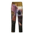 thumbnail image 1 of Yiaed Adorable Fluffy Bat Print Teenagers' Lounge Pants, Loose PJ Bottoms, Long Pajama Pants for Men-Medium, 1 of 6