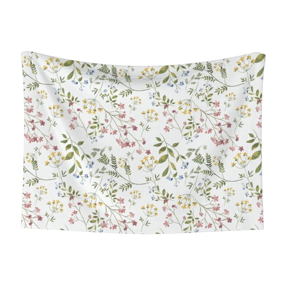 Yiaed Aerial Flora Print Dog Blankets-Cat Blanket Washable for Couch Protection,Puppy Blanket, Soft Plush Reversible Throw Furniture Protector-Small
