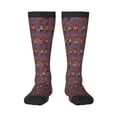 thumbnail image 1 of Yiaed African Women Print Great elasticity Adult Stockings Sports socks for Men and Women, 1 of 6