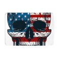 thumbnail image 1 of Yiaed American Flag Skull Print Flannel Doormat Mat Outdoor Indoor Door Mats,Welcome Matt Outdoor Front Door Mat Doormat Outdoor Mat Outdoor Mat,16"x24", 1 of 7