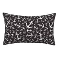 thumbnail image 1 of Yiaed Anchors Print Brushed Microfiber Envelope Pillowcases, Standard,Envelope Closure Pillow Cases(No pillow core)-14"x20", 1 of 6